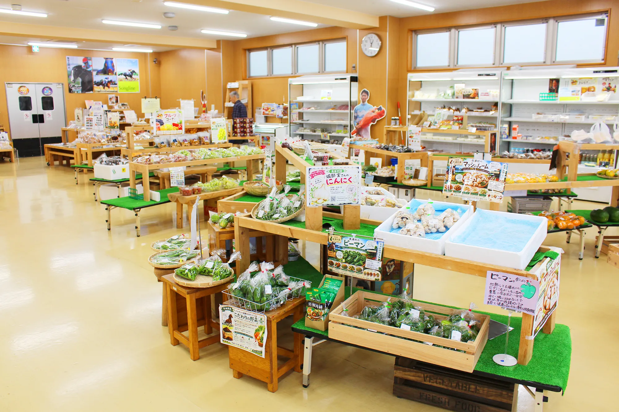 みほーすマルシェの店内
